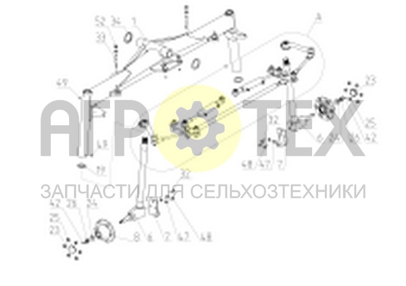 Балка моста (1.02.01.000Ф) (№31 на схеме)